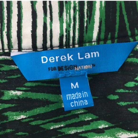 Derek Lam Green Shirt Dress size M - Picture 6 of 6